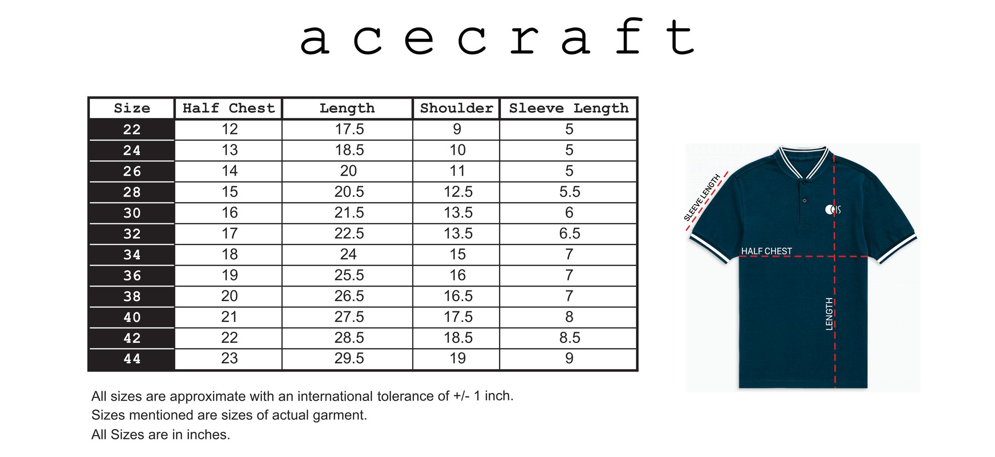 SIZE GUIDE
