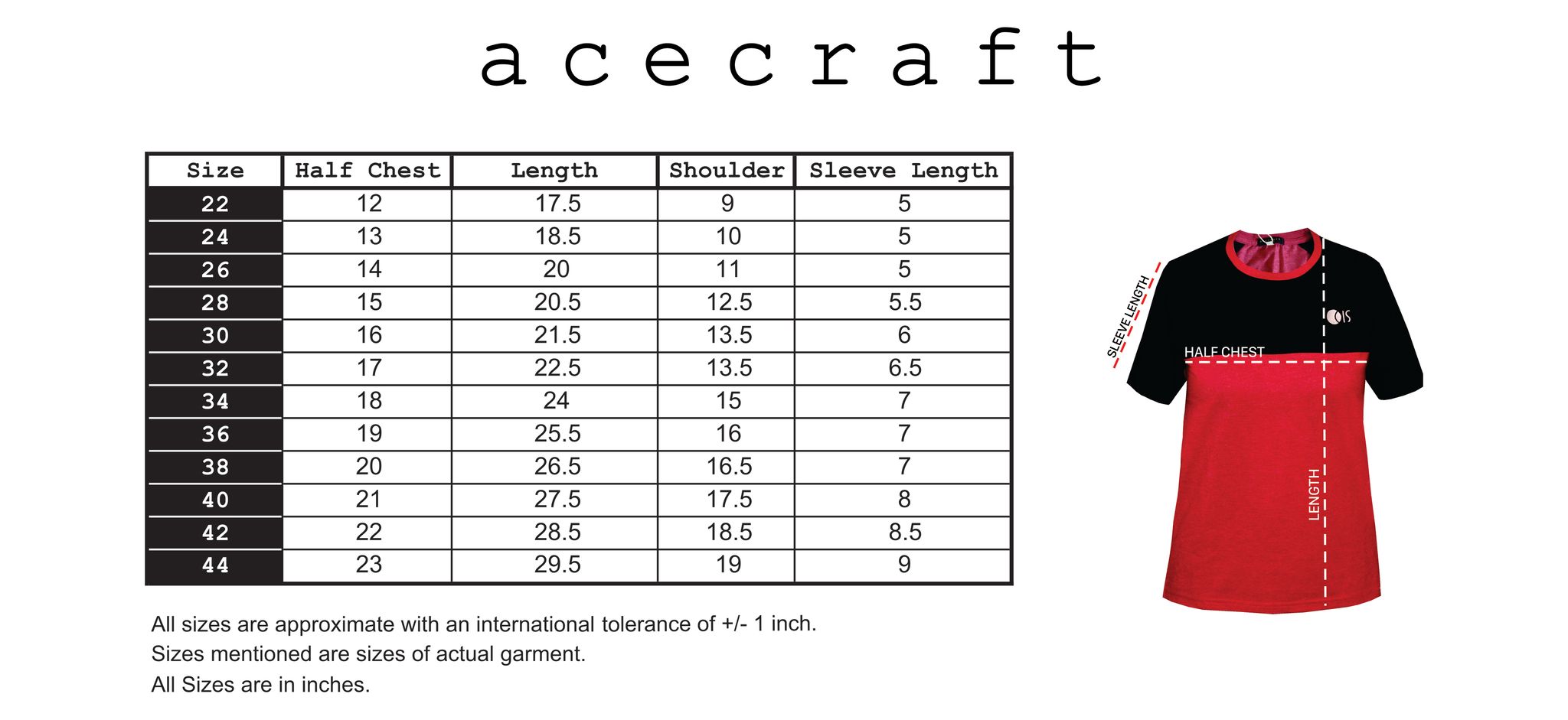 SIZE GUIDE