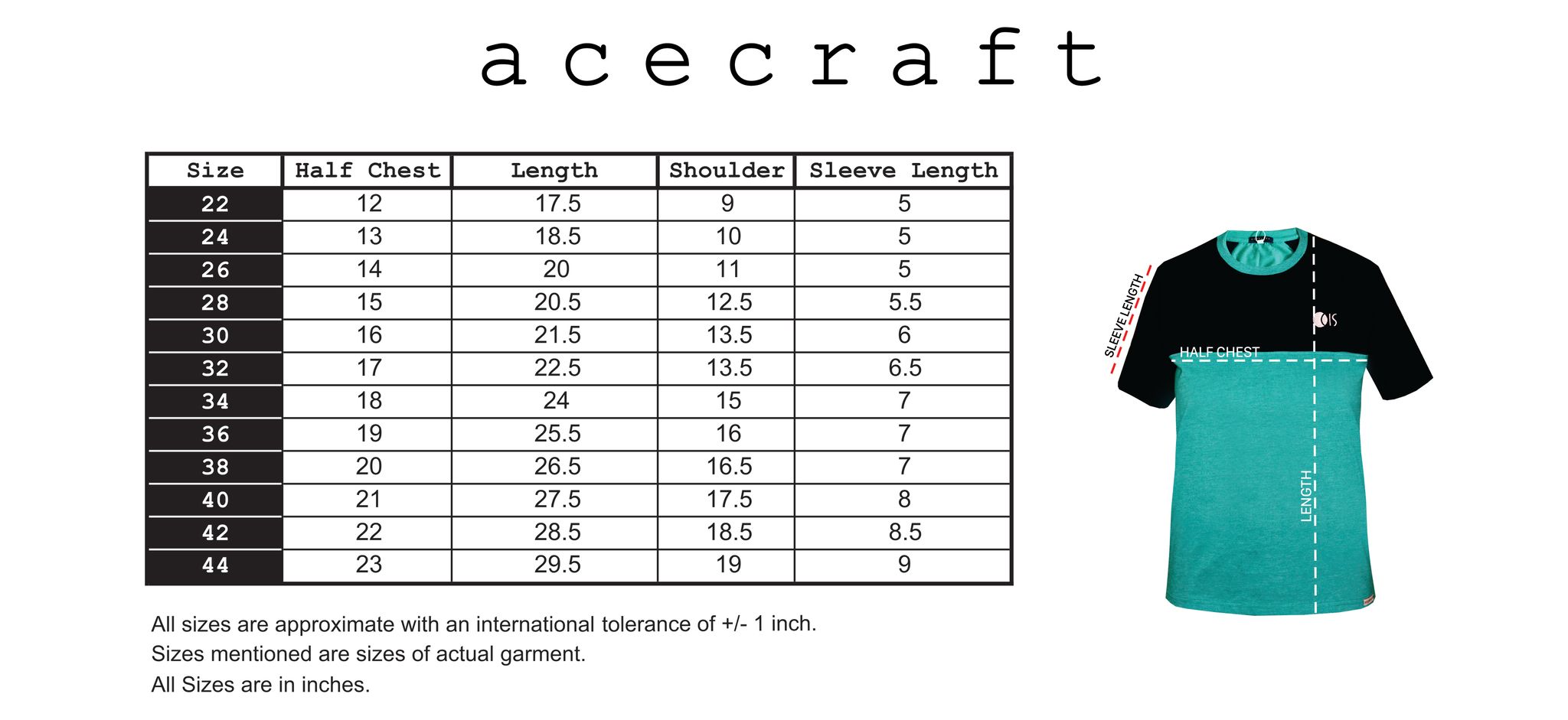SIZE GUIDE