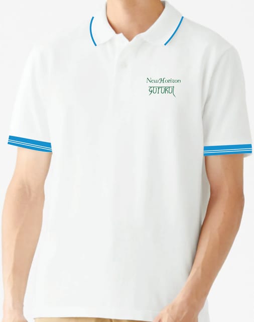 NHG Blue Tennis Polos [Jal, Grade 11-12]